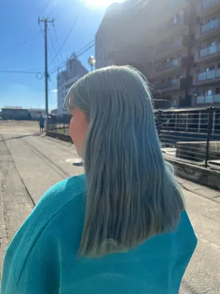 セミロング 🪞表参道パーマ Nikachi🪞のヘアスタイル