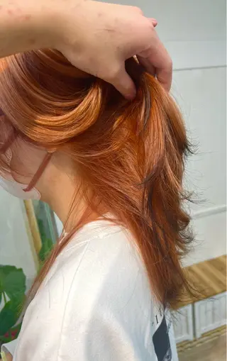 ミディアム カラー 【YUTO】確実に 髪を綺麗にするプロ。のヘアスタイル