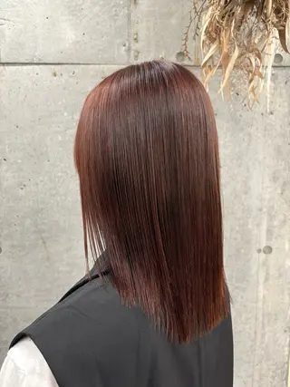 ミディアム ユイナ カラーモデル大募集のヘアスタイル