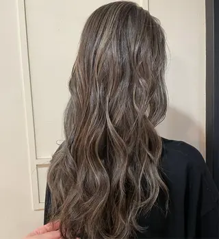 ロング カラー ヘアアレンジ ナガミネアリサ/ 学芸大学/海外ヘアのヘアスタイル