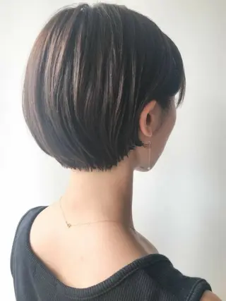 ショート stay she 荻窪所属・ショートボブカット ￥0  sakumiのヘアスタイル