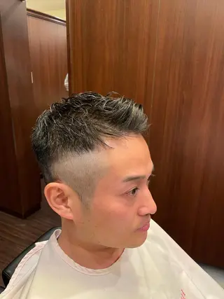 メンズ 横尾 太尊ビジネススタイルのヘアスタイル