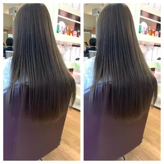 ロング サトウ レンマのヘアスタイル