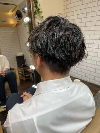 メンズ 髪質改善カラー🫧 菜のはのヘアスタイル