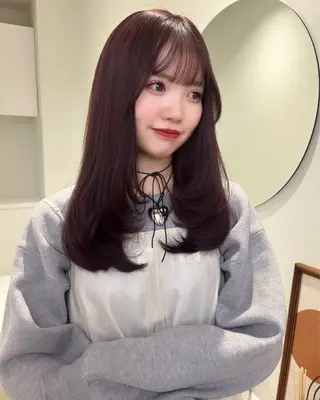 ロング 👒透明感カラー yui👒のヘアスタイル