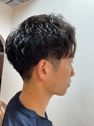 メンズ 🦋透明感 艶カラー Rie🦋のヘアスタイル