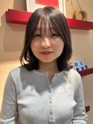 ミディアム カラー ＧＡＲＤＥＮ/ダブル カラー/otohaのヘアスタイル