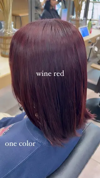 ショート カラー 透明感/艶感/ハイ トーン/HIKARUのヘアスタイル