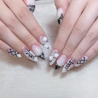 ネイル DEMAIN- 練習🕊️のネイルデザイン