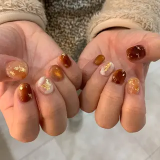 ネイル 栗田 ゆう子のネイルデザイン