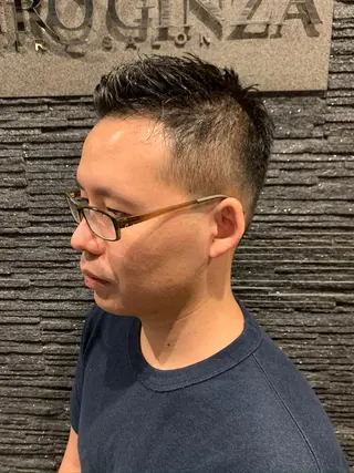 メンズ 栗原 周太郎のヘアスタイル