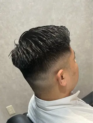 ショート CuMARi所属・予約の95%パーマ 🌈men's専門店のヘアスタイル