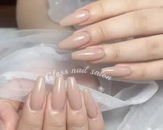 ネイル Gloss nail ジェル&長さだし専門のネイルデザイン