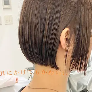 ショート カラー ヘアアレンジ 似合わせ専門美容師 なかじまのヘアスタイル