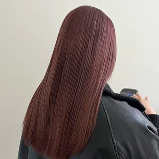 ロング カラー メンズパーマ/ メッシュ📍ユリのヘアスタイル