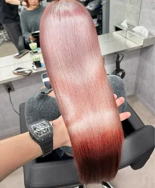 ロング カラー パーマ 🌈艶髪/髪質改善 新宿itouのヘアスタイル
