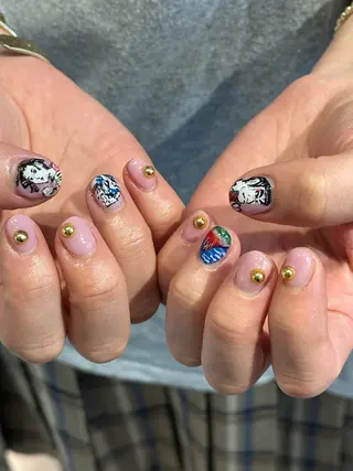 ネイル ハイトーン特化 pepe🎀のヘアスタイル