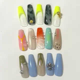 ネイル AURORA eyelash&nail salon アメ村店所属・🌏AURORA | RiRi🪐のネイルデザイン