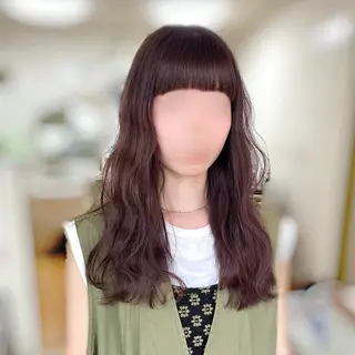 ロング カラー 🥣 hashi 🛋️のヘアスタイル