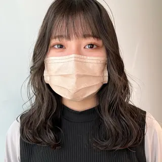 ミディアム カラー SOYON 🤍CHIZU🤍.のヘアスタイル