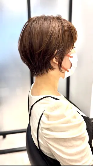 ショート カラー ショートヘア、ボブ こやさん　コヤマのヘアスタイル