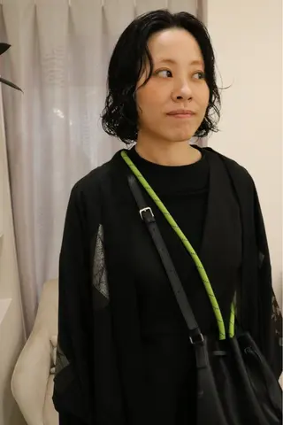 ショート カラー パーマ 松村 澪里のヘアスタイル