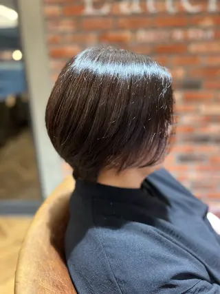 ショート Lattente所属・菊地 真優のヘアスタイル