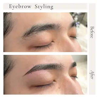 メンズ アイブロウ 𖦥メンズ眉毛専門＊ 五反田/ yokoの眉毛・アイブロウイメージ