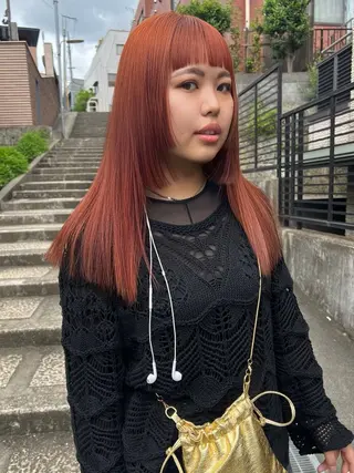 ロング カラー 🎀ハイトーン/レイ ヤー/Reina🎀のヘアスタイル