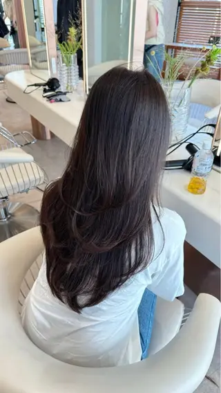 ロング カラー HAVANA 渋谷所属・渋谷/韓国レイヤー/ 艶髪/フェード/千尋のヘアスタイル