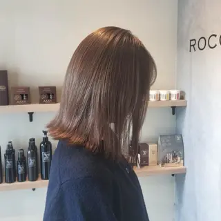 ミディアム カラー HINAKO/ ROCCOのヘアスタイル