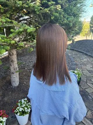 ミディアム Flat /rina🧸のヘアスタイル