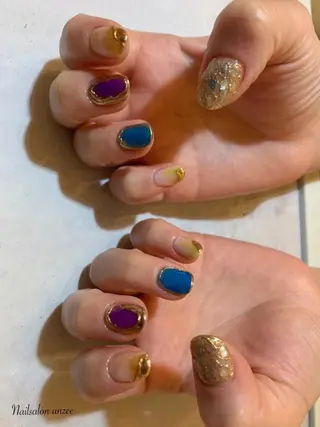 ミディアム sp anzeeのネイルデザイン