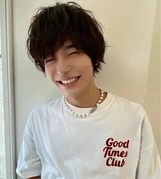 メンズ 🍃透明感スタイル yu-ka🍃のヘアスタイル