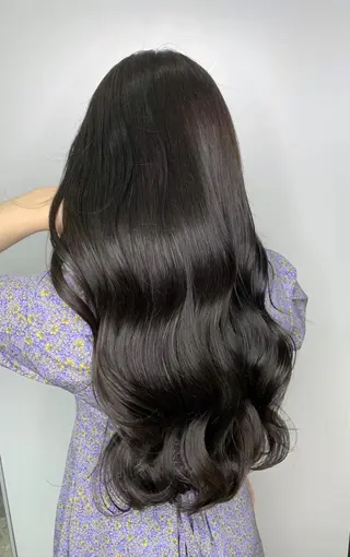 セミロング カラー ヘアアレンジ 金子 廉のヘアスタイル