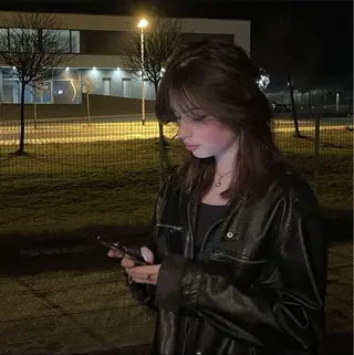 セミロング 艶感カラー/ senri.のヘアスタイル