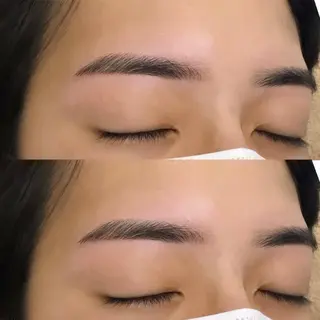 アイブロウ 小笠原🩰 垢抜け眉/束感まつげのマツエク・マツパデザイン
