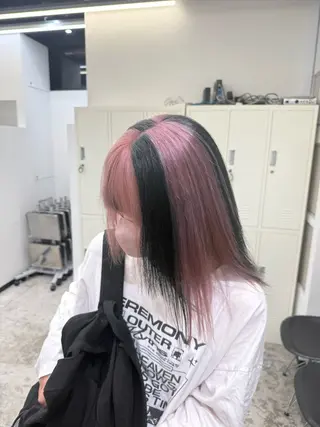 セミロング カラー ✨ハイトーンカラー✨ /⭐︎Yudai⭐︎のヘアスタイル