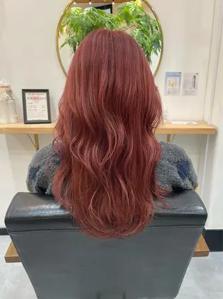 セミロング カラー 高梨 菜々のヘアスタイル