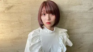 ミディアム カラー little×link 福岡所属・littlelink キタジマのヘアスタイル
