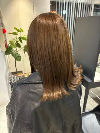 ミディアム りあん/ 越谷/パーマのヘアスタイル