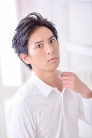 ショート パーマ メンズ CesLions大井町店(セリオンオオイマチテン)所属・【セリオン大井町店】 SUZUKIのヘアスタイル