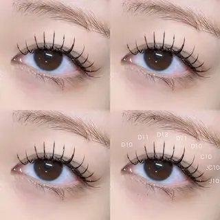 マツエク・マツパ 120%可愛い保証 💝fein心斎橋店のマツエク・マツパデザイン