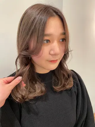 ロング 韓国風ヘア♡ runaのヘアスタイル