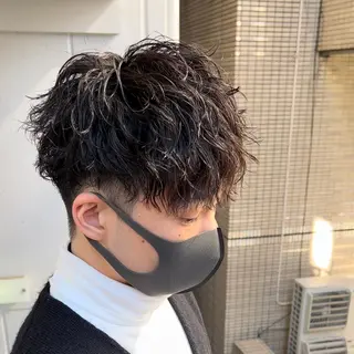 ショート パーマ メンズ 【メンズ特化美容師】 🐍NAO🐍のヘアスタイル