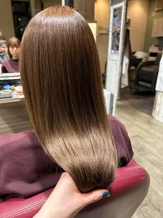ロング 大野 真央のヘアスタイル