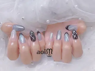 ネイル 葵うさぎ所属・葵うさぎ AIのネイルデザイン