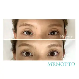 マツエク・マツパ MEMOTTO CHIHIROのマツエク・マツパデザイン