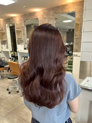 カラー 慶田 玲和のヘアスタイル
