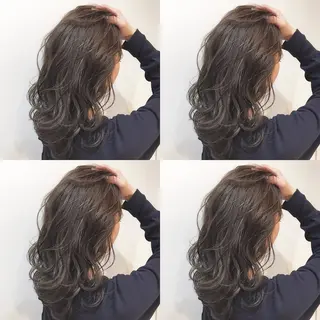 セミロング カラー she2.shinjuku所属・顧客様専用予約 新規予約不可のヘアスタイル